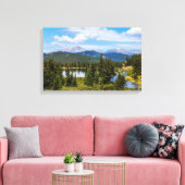 コロラド州エコーレイク キャンバスプリント (インサイチュ (リビング))