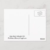 コロラド州エステスパークのポストカード ポストカード (裏面)