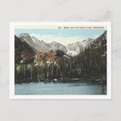 コロラド州エステス公園，ベアーレイク，ロングズピーク ポストカード (正面)