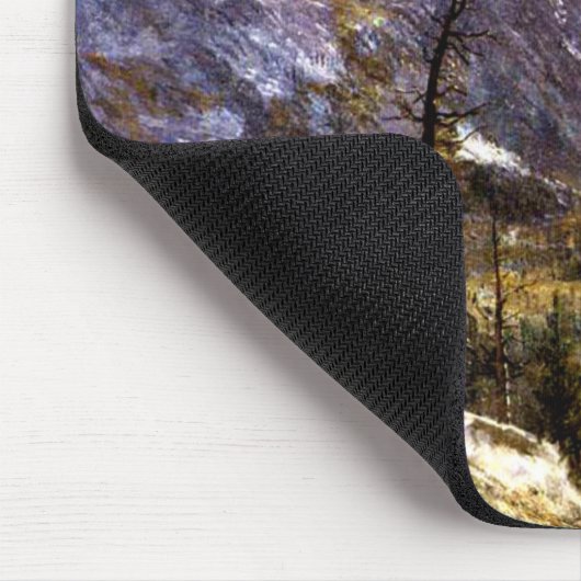 コロラド州エステス・パーク – アルバート・ビエルシュタットのアートワーク， マウスパッド (コーナー)