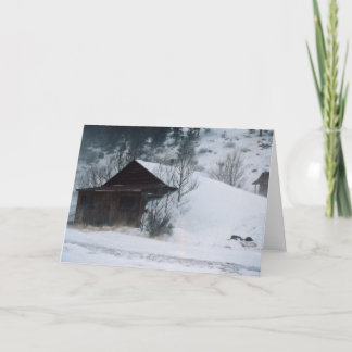 コロラド州エルドラの冬 カード