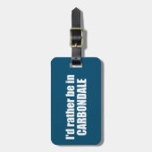 コロラド州カーンデールに行きたい ラゲッジタグ (正面縦)