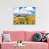 コロラド州ガンニソン国有林 キャンバスプリント (インサイチュ (リビング))