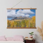 コロラド州ガンニソン国有林 吊り下げ型タペストリー (寝室)