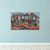 コロラド州ガンニソン・ナトル・フォレスト キャンバスプリント (インサイチュ (ウッドフロア))