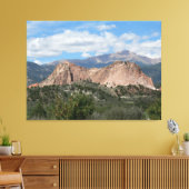 コロラド州ガーデン・オブ・ザ・ゴッズ キャンバスプリント (インサイチュ (リビング))