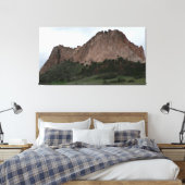 コロラド州ガーデン・オブ・ザ・ゴッズ キャンバスプリント (インサイチュ (寝室))