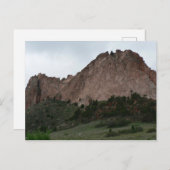 コロラド州ガーデン・オブ・ザ・ゴッズ ポストカード (正面/裏面)