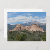 コロラド州ガーデン・オブ・ザ・ゴッズ ポストカード (正面/裏面)