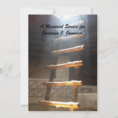 コロラド州キバラダー記念礼拝 招待状 (正面)