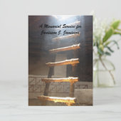 コロラド州キバラダー記念礼拝 招待状 (スタンド正面)