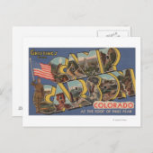 コロラド州キャンプカーソン – Pikes Peak ポストカード (正面/裏面)