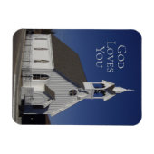 コロラド州クリスチャン・チャーチ・フェアプレイ マグネット (横)