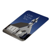 コロラド州クリスチャン・チャーチ・フェアプレイ マグネット (左側)