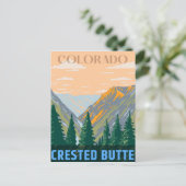 コロラド州クリステッドビュッテ山脈 ポストカード (スタンド正面)