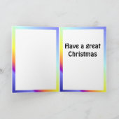 コロラド州クリスマスウィッシュ シーズンカード (内部)