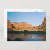 コロラド州グランドジャンクションに近いルビーキャニオン ポストカード (正面/裏面)