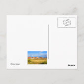 コロラド州グランドジャンクションテンプレート旅行はがき ポストカード (裏面)