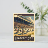 コロラド州コマースシティ |ヴィンテージはがき ポストカード (スタンド正面)