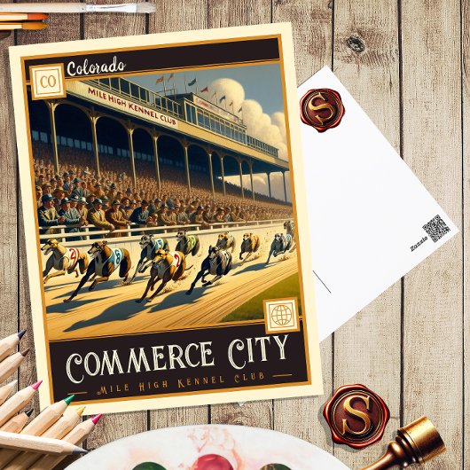 コロラド州コマースシティ |ヴィンテージはがき ポストカード