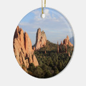 コロラド州コロラド州コロラド州春の庭 セラミックオーナメント (左)