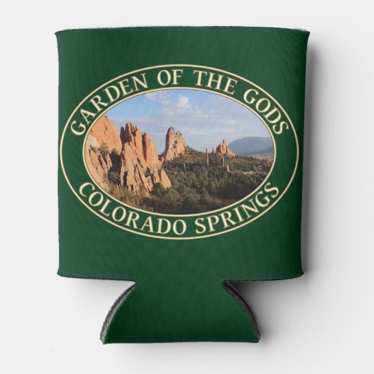 コロラド州コロラド春の神々の園 缶クーラー (正面)