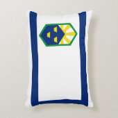 コロラド州コロラド春州旗 アクセントクッション (正面(垂直))