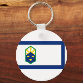 コロラド州コロラド春州旗 キーホルダー (裏面)