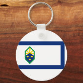 コロラド州コロラド春州旗 キーホルダー (正面)