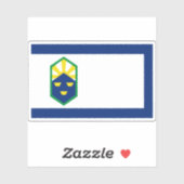 コロラド州コロラド春州旗 シール (シート)