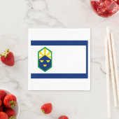 コロラド州コロラド春州旗 スタンダードカクテルナプキン (インサイチュ)