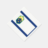 コロラド州コロラド春州旗 スタンダードカクテルナプキン (角)