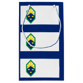 コロラド州コロラド春州旗 スモールペーパーバッグ (裏面)