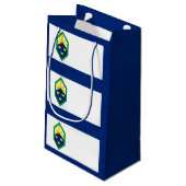 コロラド州コロラド春州旗 スモールペーパーバッグ (裏面アングル)