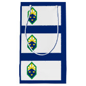 コロラド州コロラド春州旗 スモールペーパーバッグ (正面)