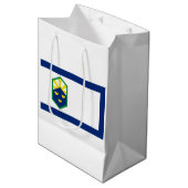 コロラド州コロラド春州旗 ミディアムペーパーバッグ (正面アングル)