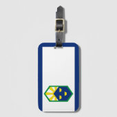 コロラド州コロラド春州旗 ラゲッジタグ (正面縦)