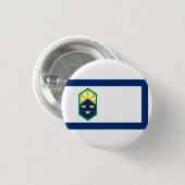 コロラド州コロラド春州旗 缶バッジ (正面&裏面)