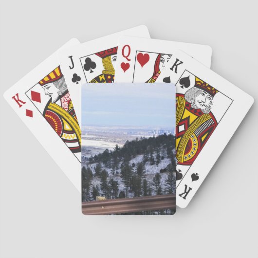 コロラド州ゴールデンにあるウィンディ・サドル・パークから眺める トランプ (裏面)