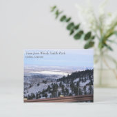 コロラド州ゴールデンにあるウィンディ・サドル・パークから眺める ポストカード (スタンド正面)