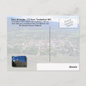 コロラド州サリダII ポストカード (裏面)