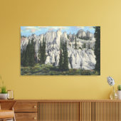 コロラド州サンルイスバレー – ウィーラーナショナル キャンバスプリント (インサイチュ (リビング))