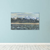 コロラド州サンルイスバレー キャンバスプリント (インサイチュ (ウッドフロア))