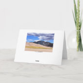 コロラド州サ素晴らしンドダンズのハイキング カード (裏面)