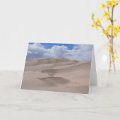 コロラド州サ素晴らしンドダンズのハイキング カード (黄色い花)