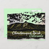 コロラド州ショータウクアパークポストカード ポストカード (正面/裏面)