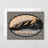 コロラド州ショータークパーク大きい石 ポストカード (正面/裏面)