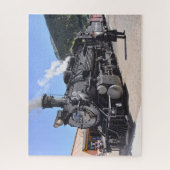 コロラド州シルバートンの古いタイマー、トレーストップン ジグソーパズル (縦)