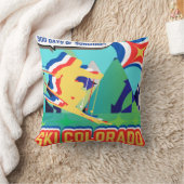 コロラド州スキー クッション (ブランケット)