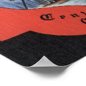 コロラド州セントラルシティ – オフィシャルシティシールビュー ポスター (角)